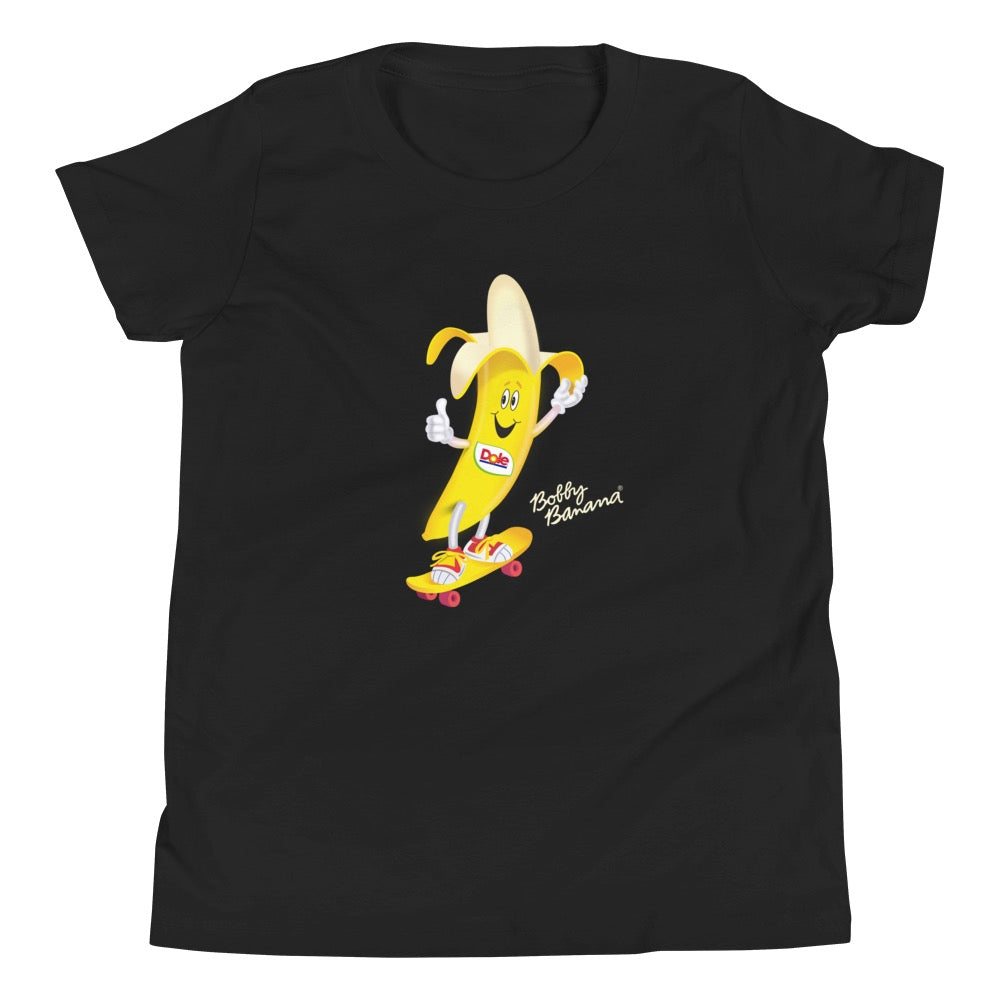 Dole Bobby Banana Skateboard Kids Premium T-Shirt-4