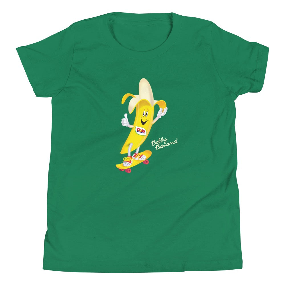 Dole Bobby Banana Skateboard Kids Premium T-Shirt-0