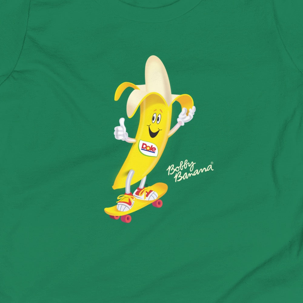 Dole Bobby Banana Skateboard Kids Premium T-Shirt-1