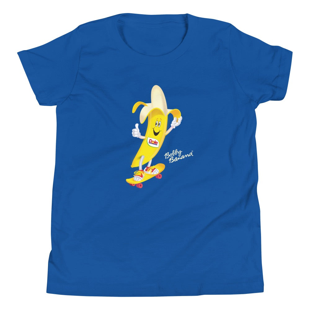 Dole Bobby Banana Skateboard Kids Premium T-Shirt-5