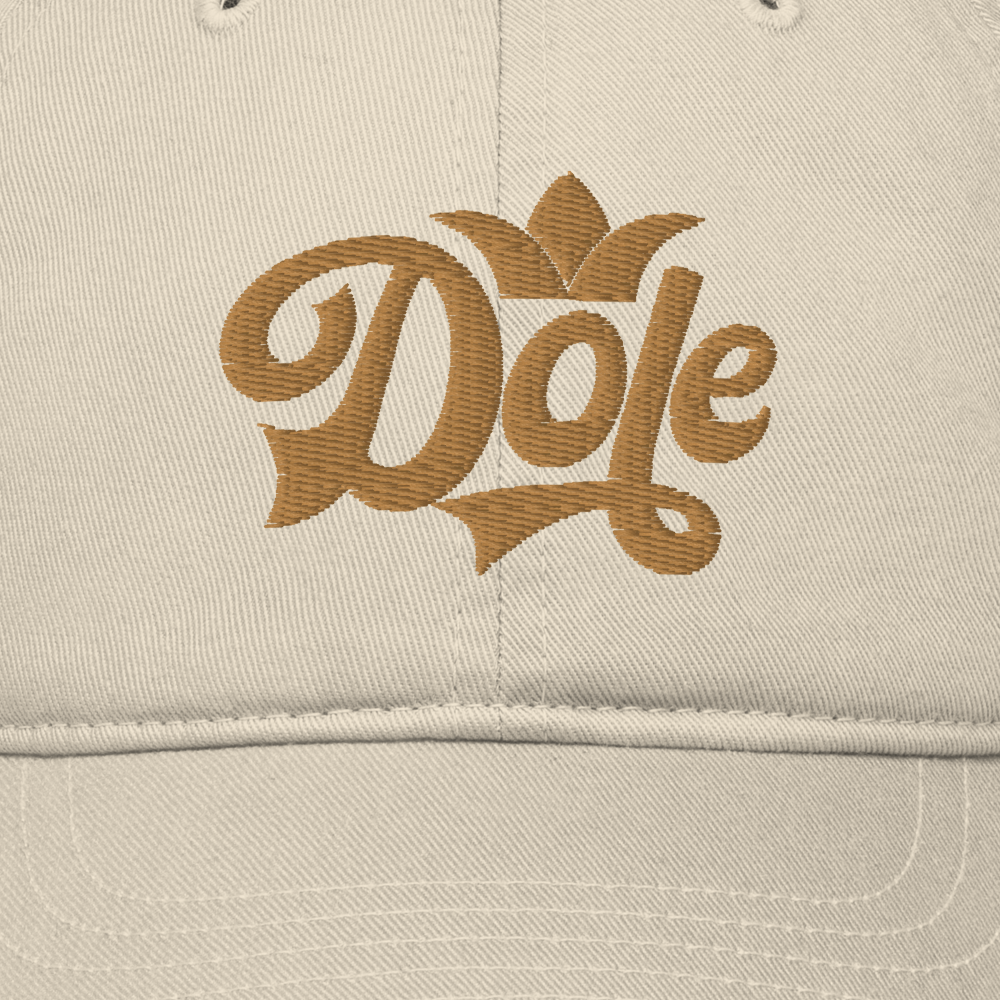Dole Crown Logo Organic Baseball Cap-1