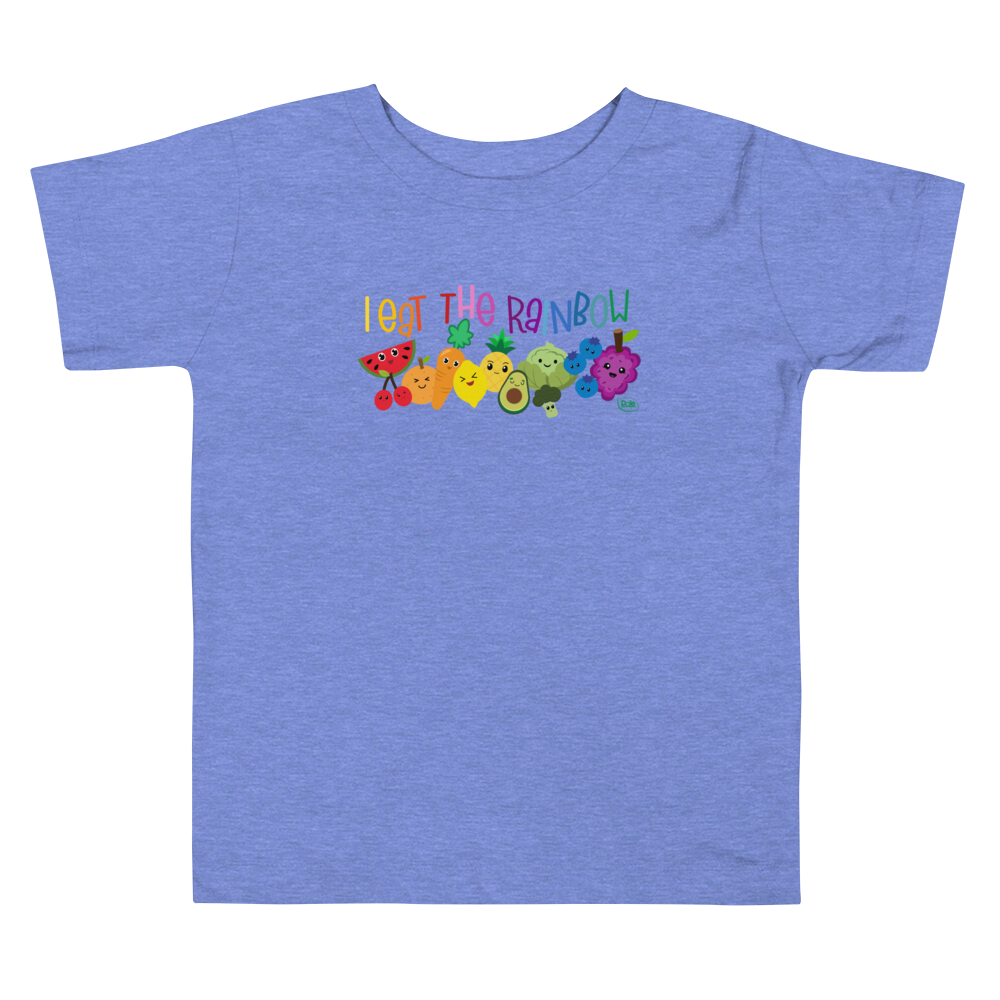 Dole I Eat the Rainbow Toddler Short Sleeve T-Shirt-0