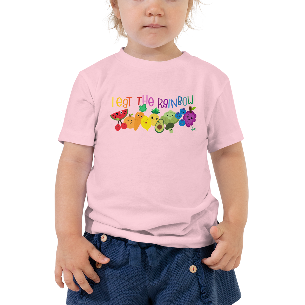 Dole I Eat the Rainbow Toddler Short Sleeve T-Shirt-1