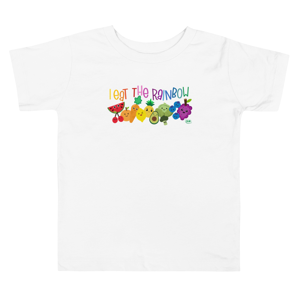 Dole I Eat the Rainbow Toddler Short Sleeve T-Shirt-4