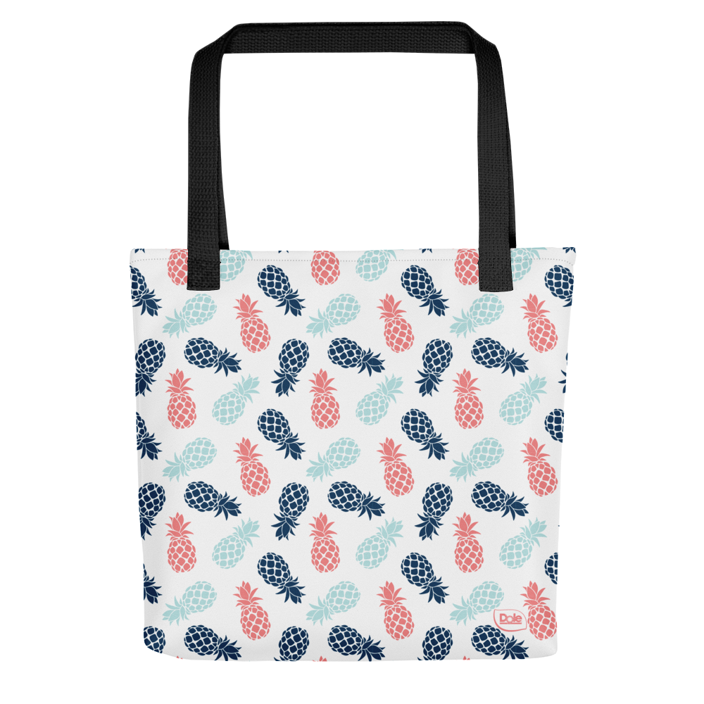 Dole Pineapple Pattern Premium Tote Bag