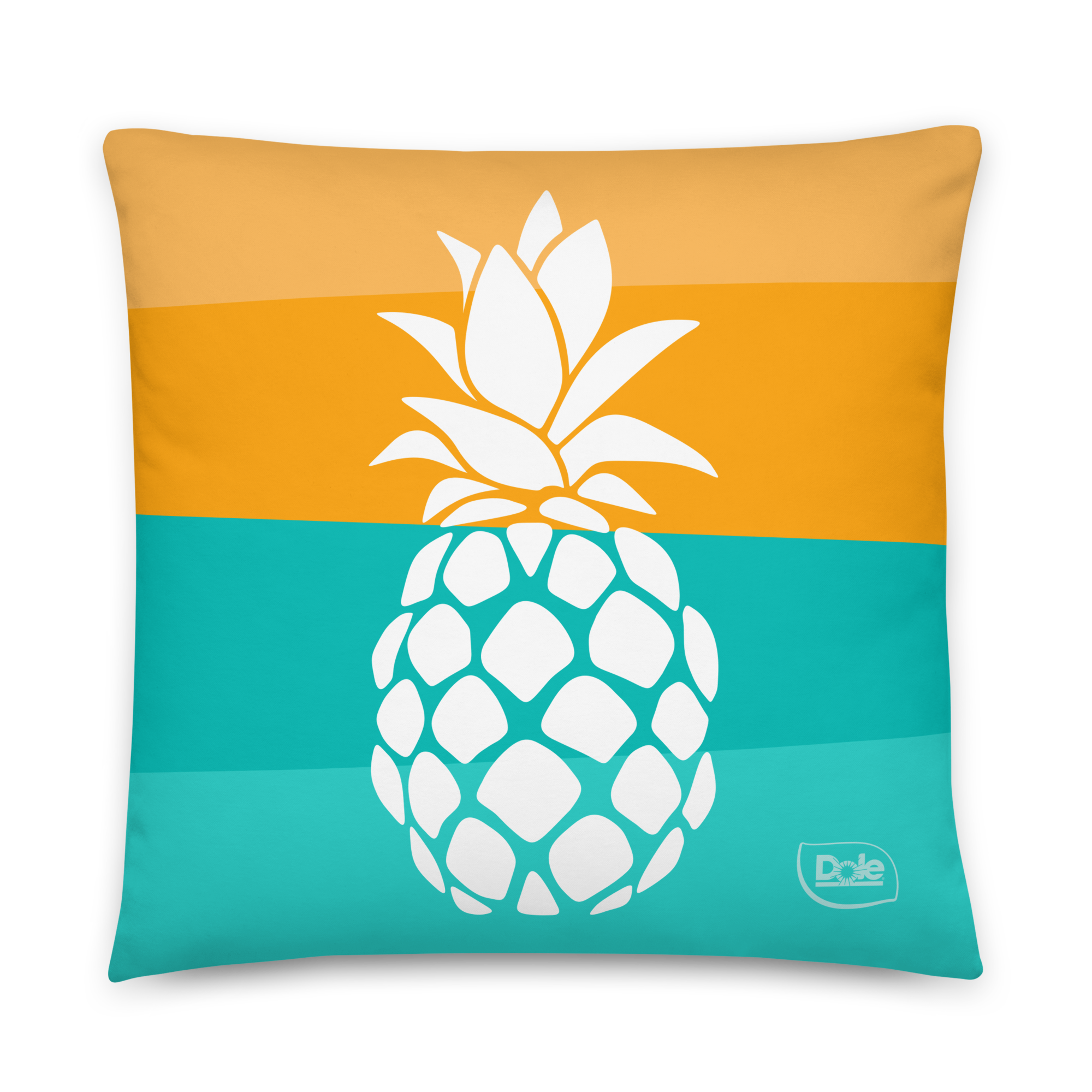 Dole Pineapple Stripe Throw Pillow-3