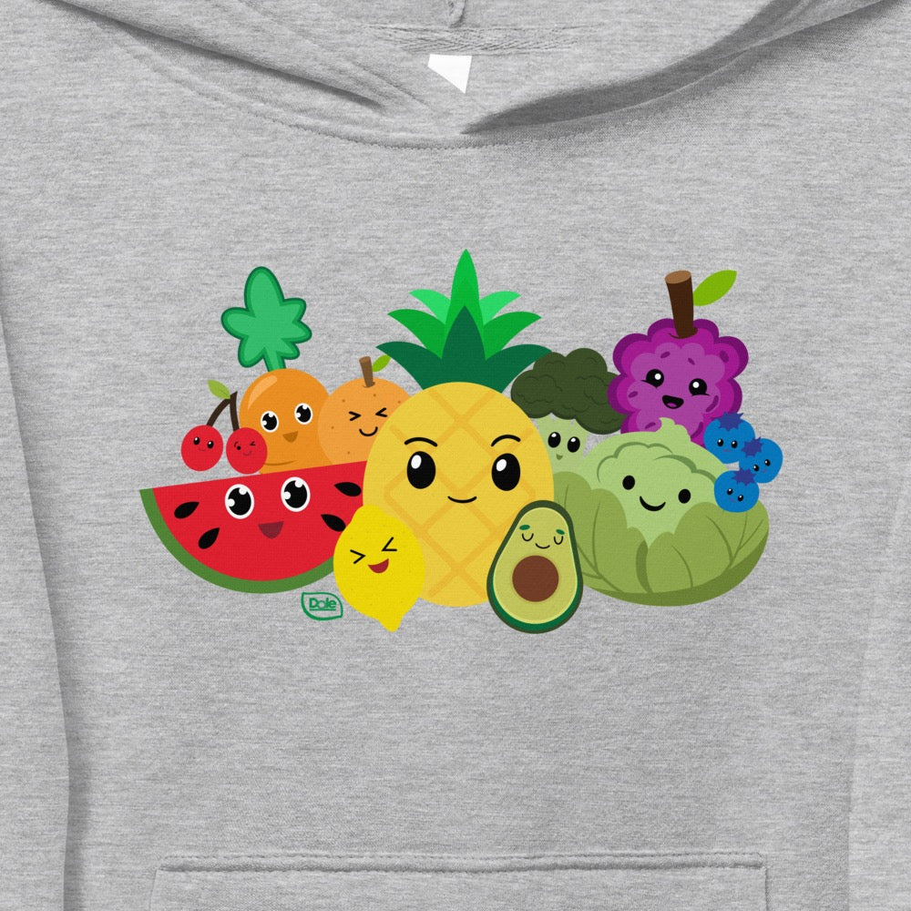 Dole I Eat the Rainbow Kids Hooded Sweatshirt-1