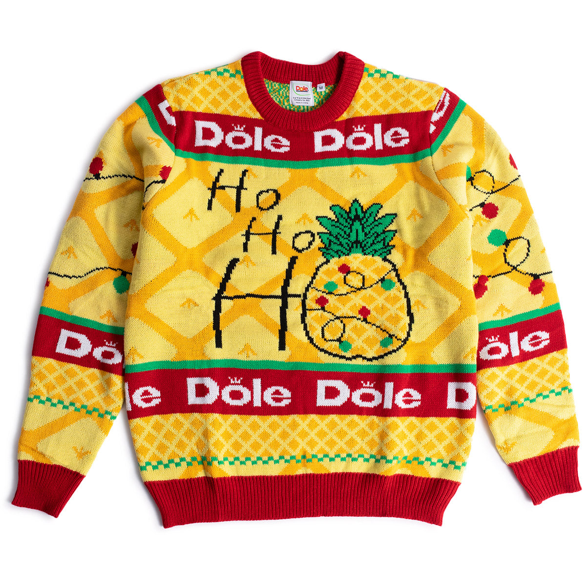 Dole Pineapple Holiday Sweater-0