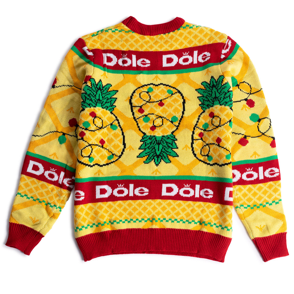Dole Pineapple Holiday Sweater