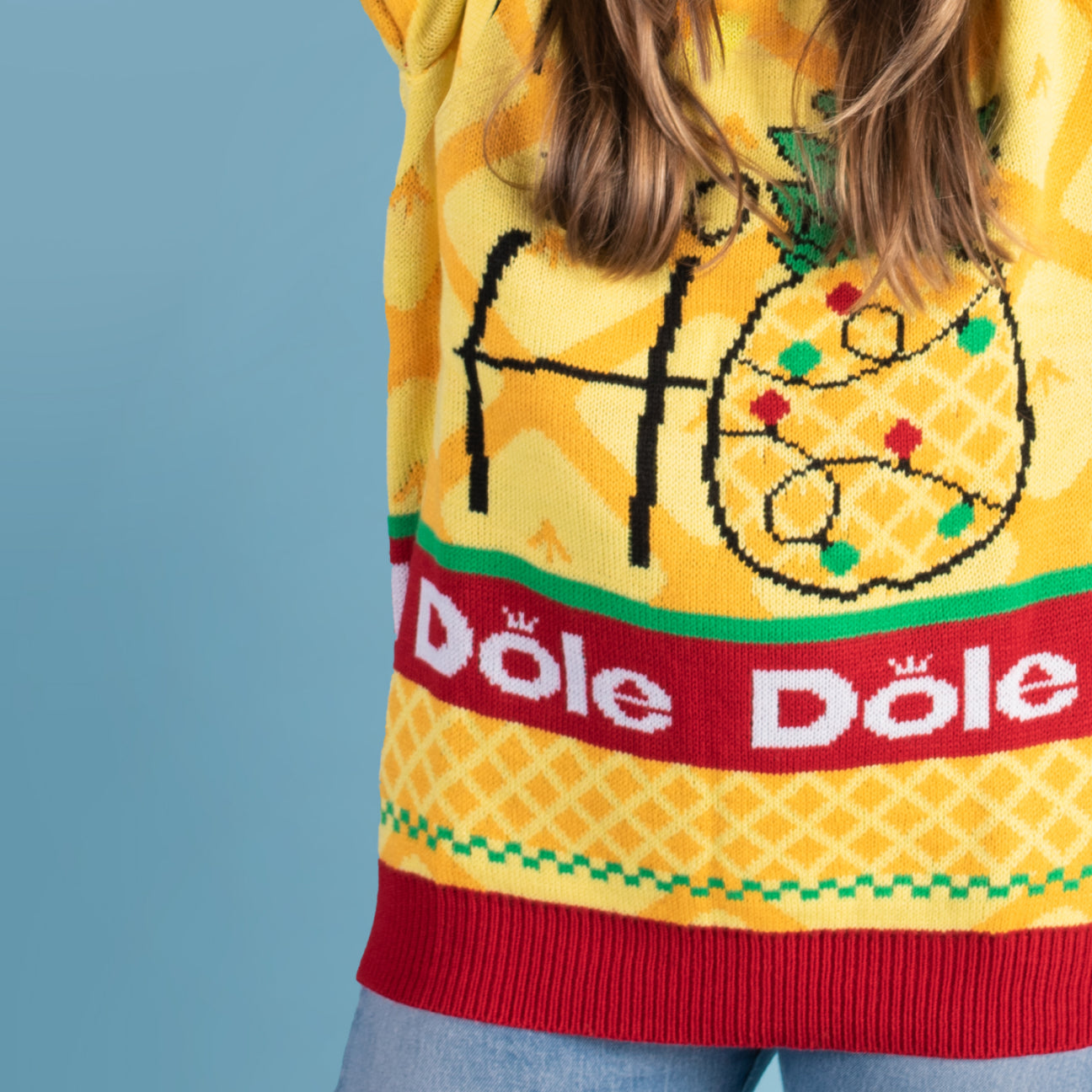 Dole Pineapple Holiday Sweater-7
