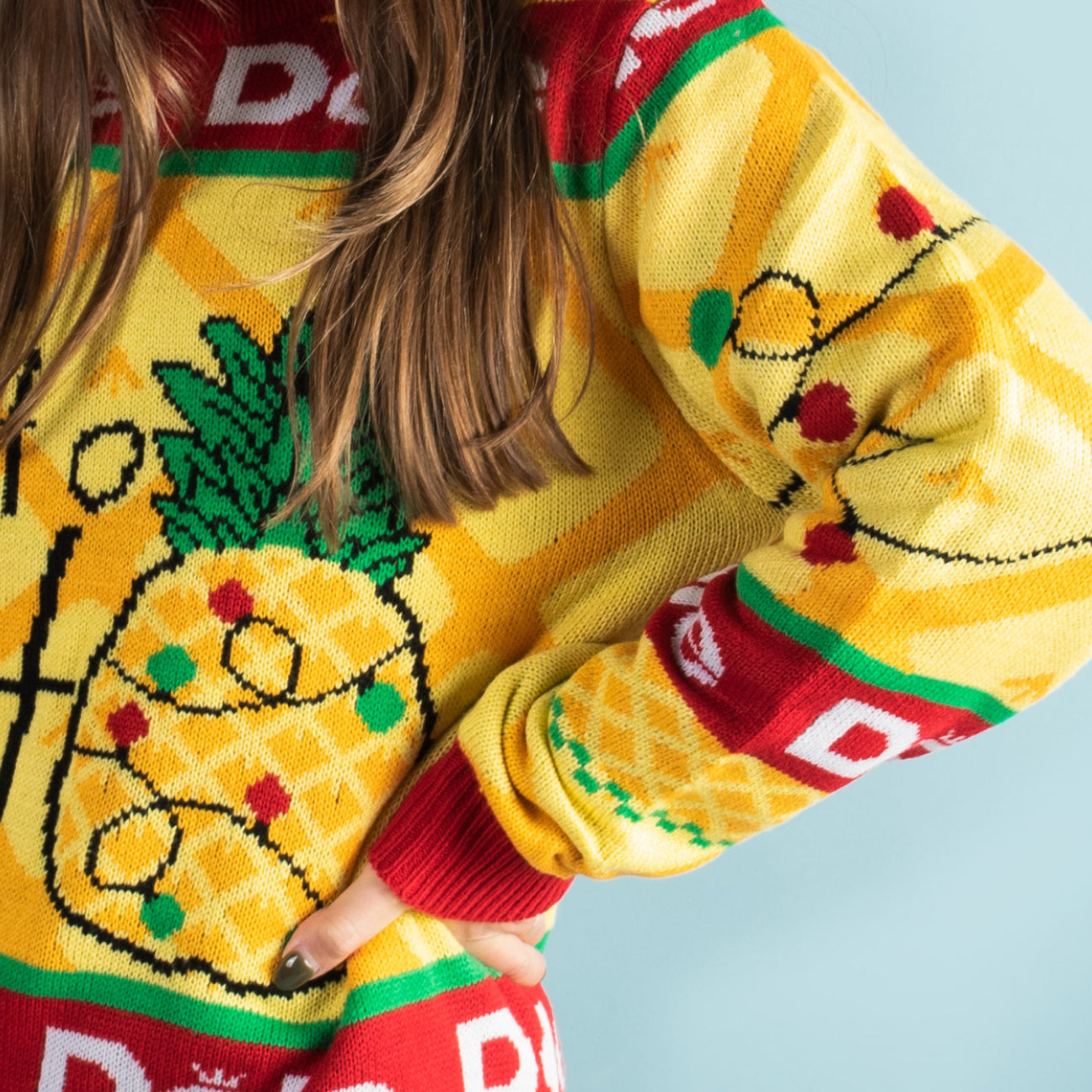 Dole Pineapple Holiday Sweater-8